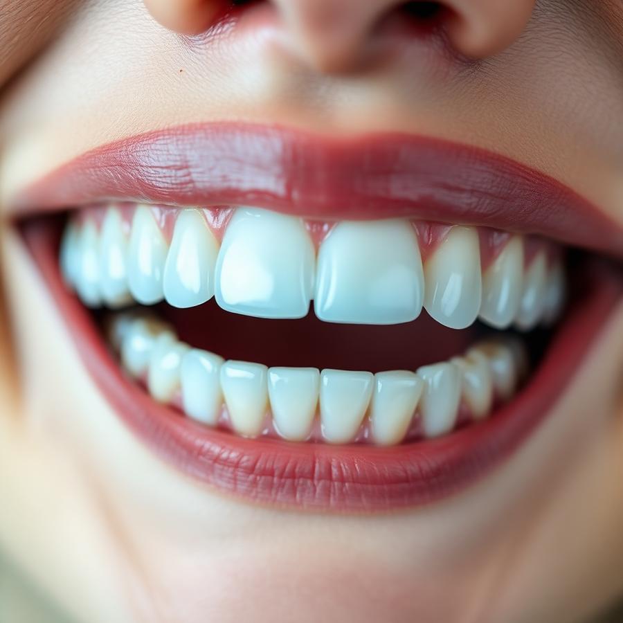 Professional whitening after